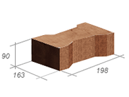 2.9 Плитка тротуарная «Катушка» (h=90)